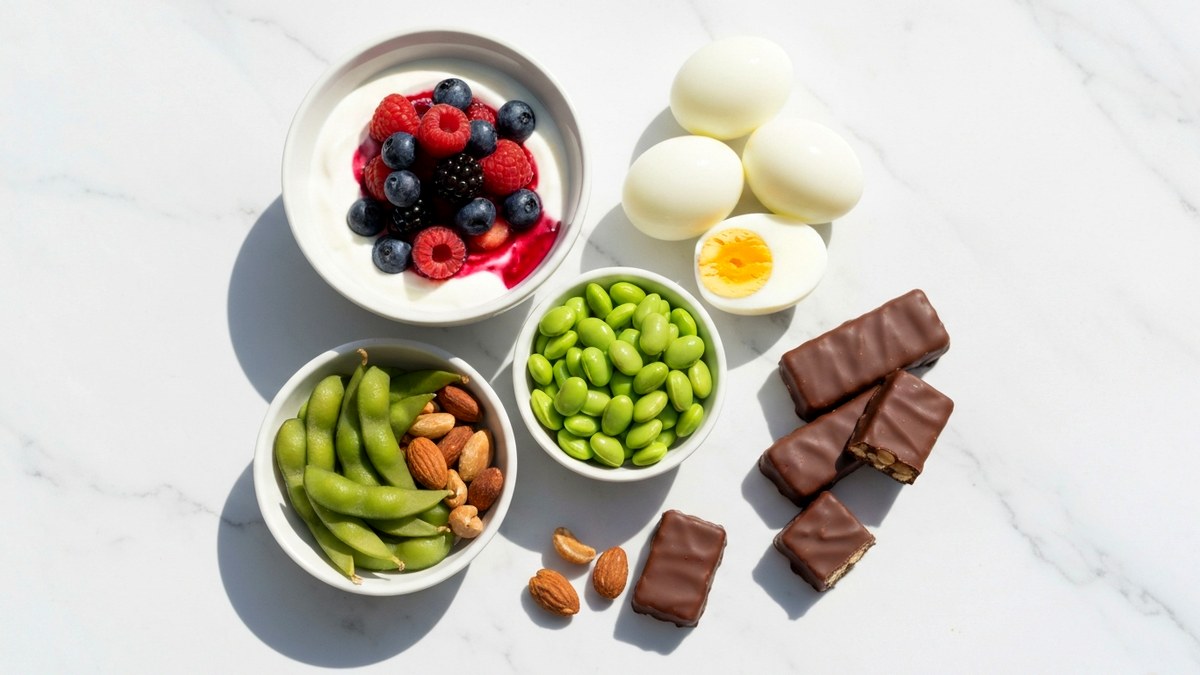 Eiweißreiche Snacks ohne Kochen: 12 Ideen für unterwegs