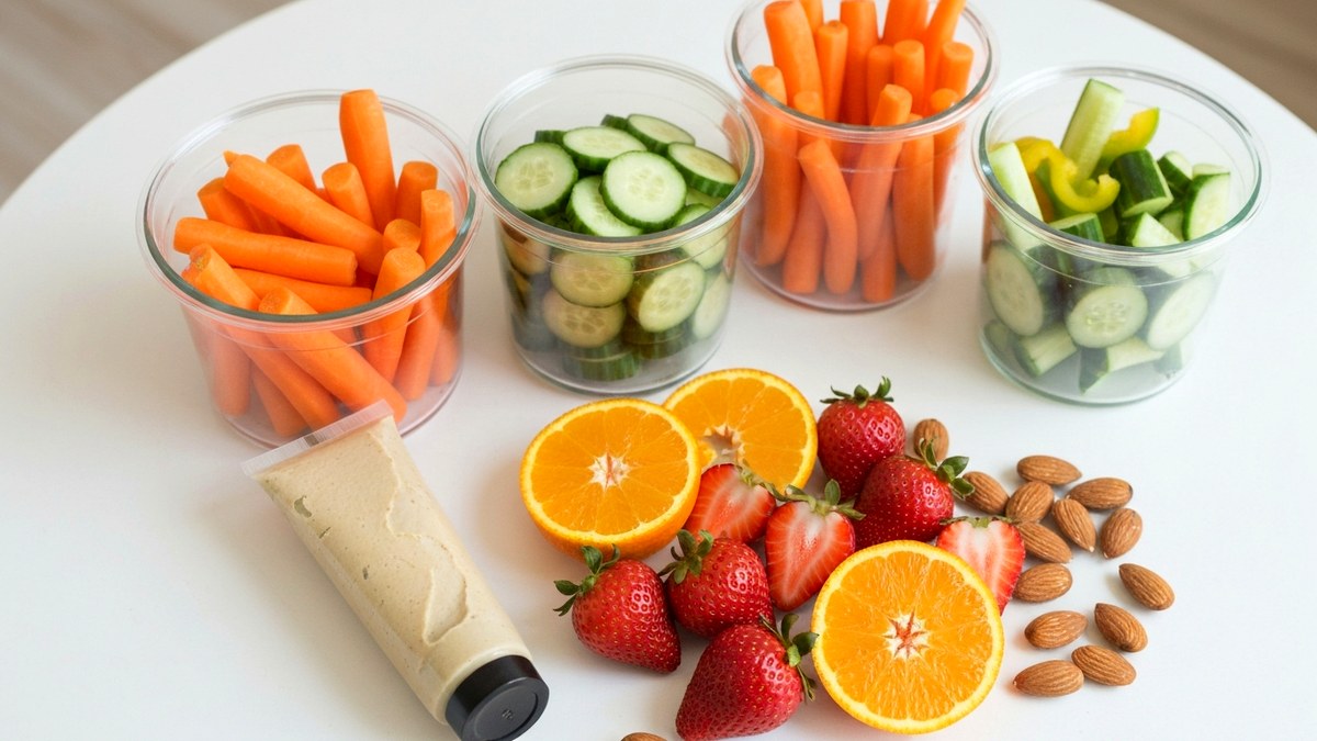 Gesunde Snacks vorbereiten: So snackst du richtig