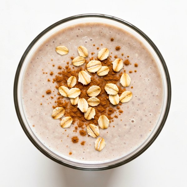 Haferflocken Smoothie: Sättigend und reich an Ballaststoffen