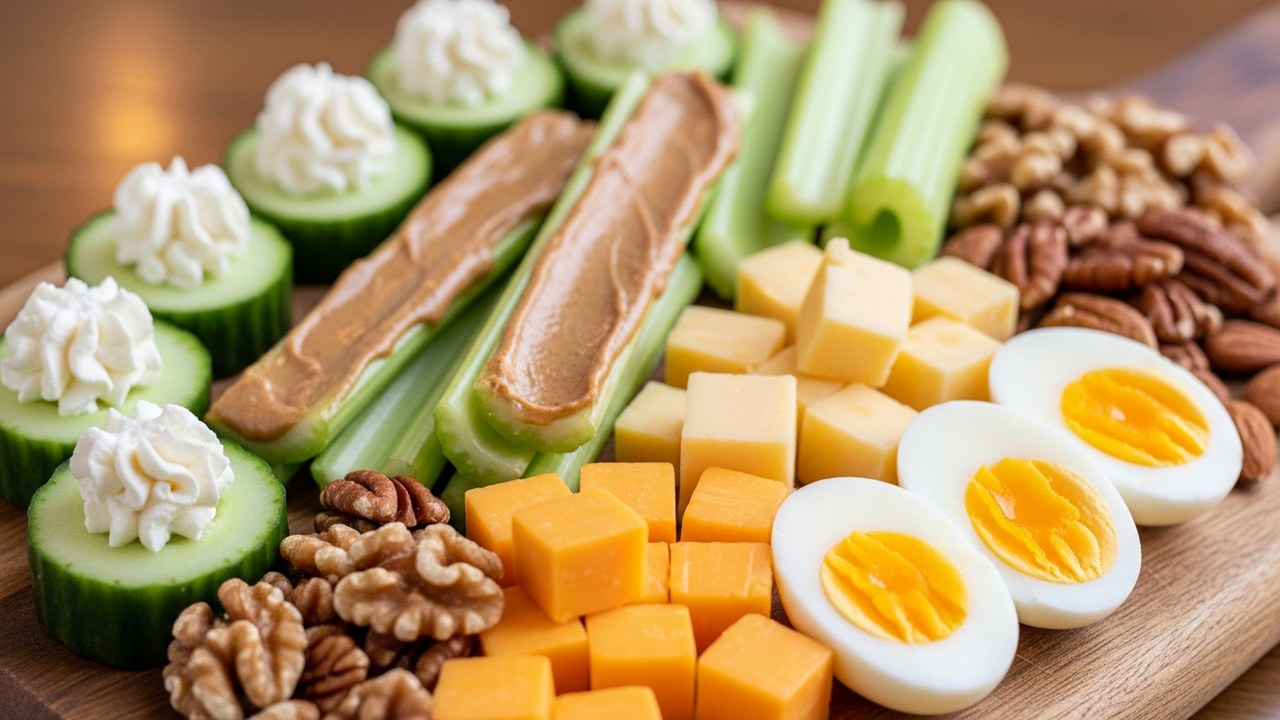 Low Carb Snacks: 15 gesunde Ideen für zwischendurch