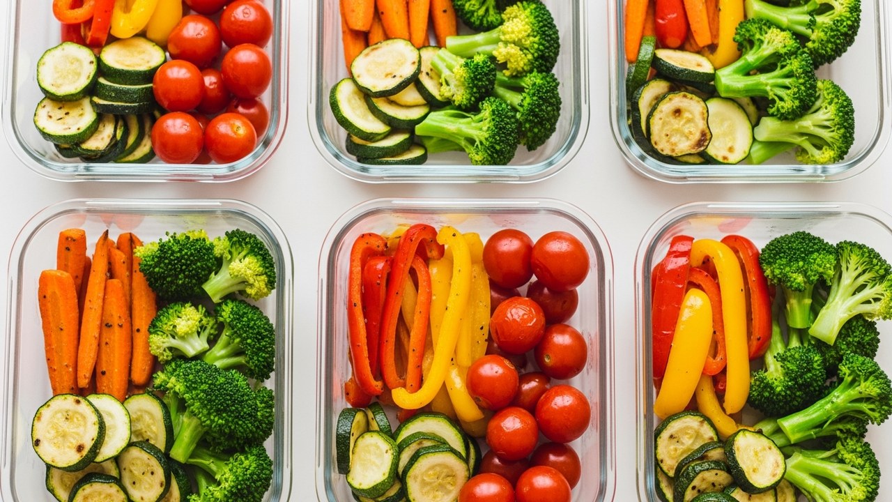 Gemüse Meal Prep: So bereitest du Gemüse für die Woche vor