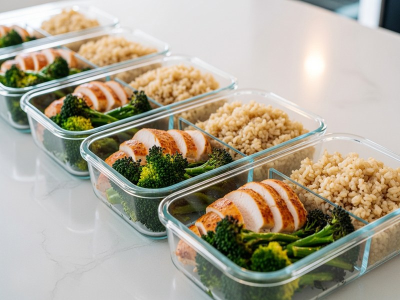 Meal Prep Rezepte für Anfänger: So gelingt die Wochenvorbereitung